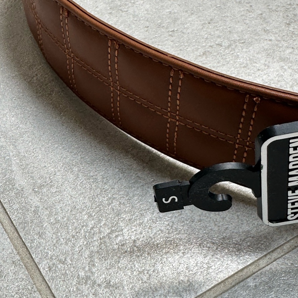 Steve Madden Brown Belt - Picture 4 of 6